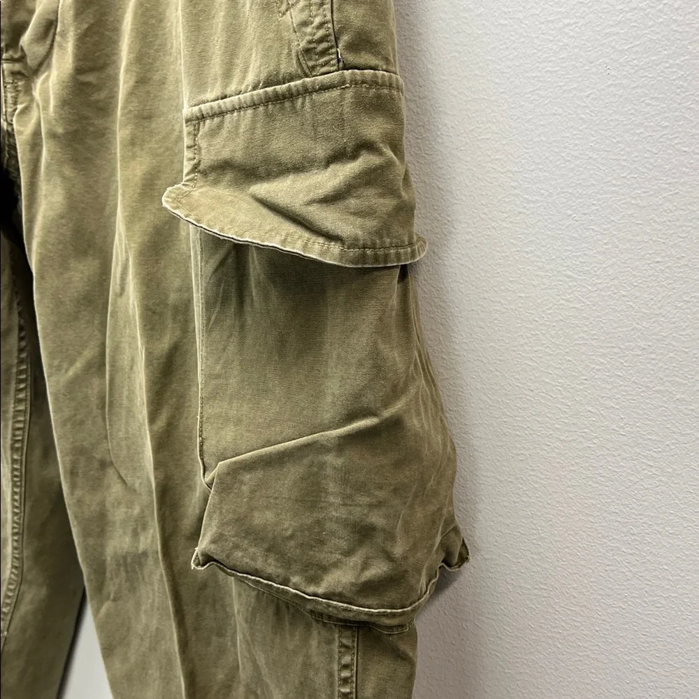 Vintage Banana Republic Civilian Reserve Cargo Pants Army Green Mens 31 80s 90s